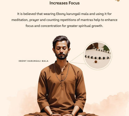 The Ultimate Aura Shield: Divya Rudraksha & Karungali Mala